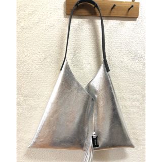 スコットクラブ(SCOT CLUB)のなると様専用❣️ ラシュッド nouer  メタリックトートバッグ ポーチ付き (ショルダーバッグ)