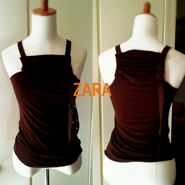 ZARA(ザラ)のZARAタンクトップ♪ レディースのトップス(タンクトップ)の商品写真