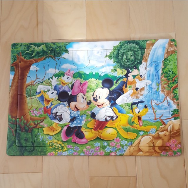 ディズニー　パズル　3セット キッズ/ベビー/マタニティのおもちゃ(知育玩具)の商品写真