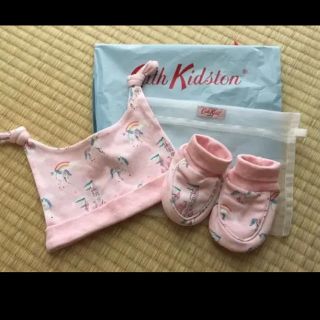 キャスキッドソン(Cath Kidston)の新品 未使用 キャスキッドソン ベビー用品 帽子 靴下(帽子)