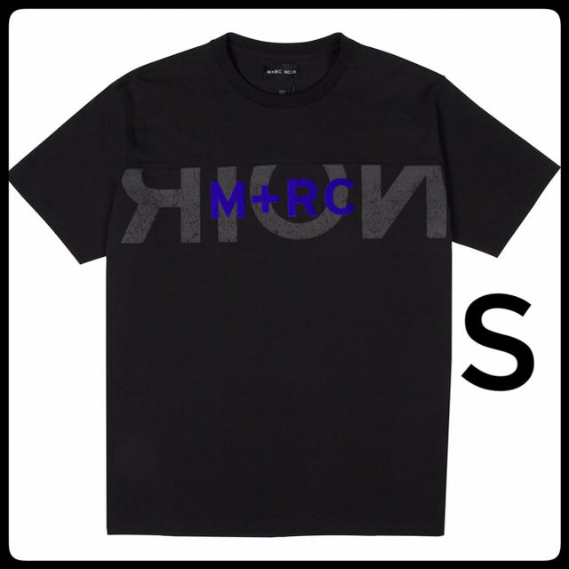 Sサイズ マルシェノア  M+RC NOIR "BIG LOGO" BLACK メンズのトップス(Tシャツ/カットソー(半袖/袖なし))の商品写真