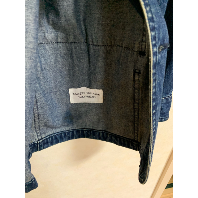 TAKEO KIKUCHI(タケオキクチ)のタケオキクチ デニムジャケット Gジャン メンズのジャケット/アウター(Gジャン/デニムジャケット)の商品写真