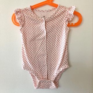 ベビーギャップ(babyGAP)のbabygapチェリー柄ロンパース70(ロンパース)