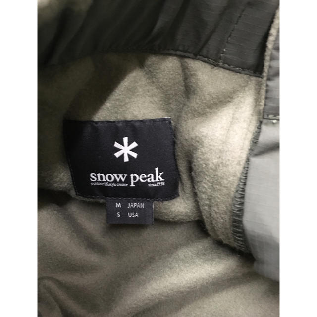 Snow Peak(スノーピーク)の snowpeak スノーピークフリースパンツ メンズのパンツ(その他)の商品写真