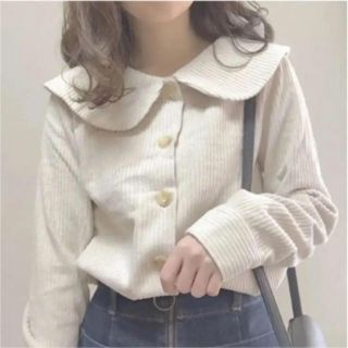 フーズフーチコ(who's who Chico)の【yu♡様専用】node.  コーデュロイシャツ  コーデュロイジャケット(シャツ/ブラウス(長袖/七分))