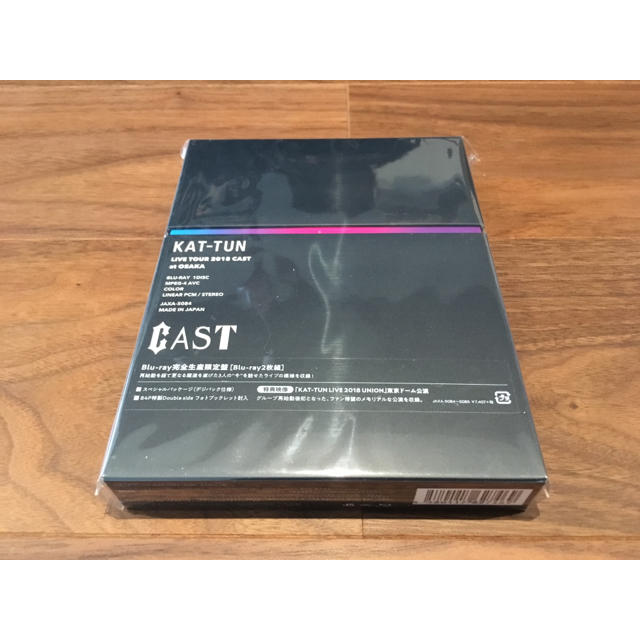 KAT−TUN LIVE TOUR 2018 CAST 完全生産限定盤 BD