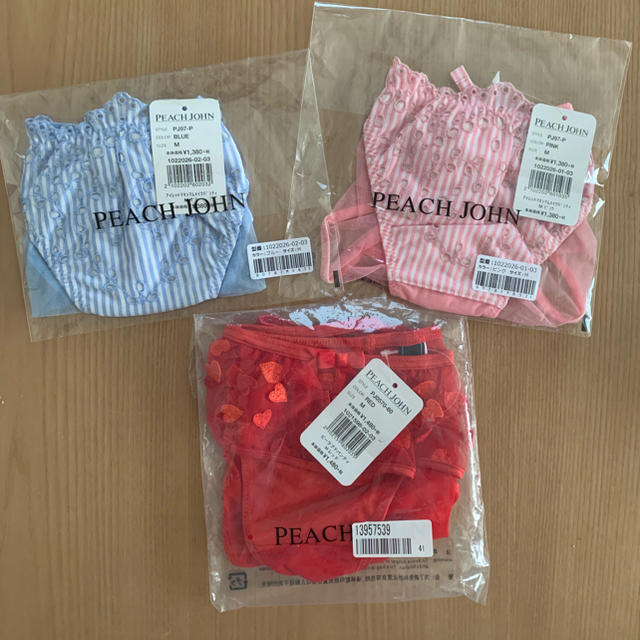 PEACH JOHN(ピーチジョン)のPJ ショーツセット  レディースの下着/アンダーウェア(ショーツ)の商品写真