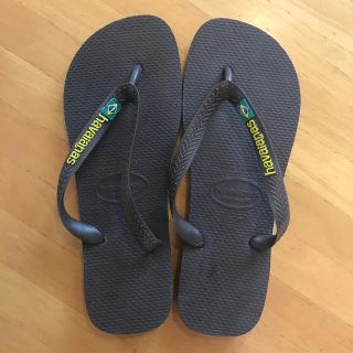 ハワイアナス(havaianas)の新品未使用 havaianas ハワイアナス ブラウン(ビーチサンダル)