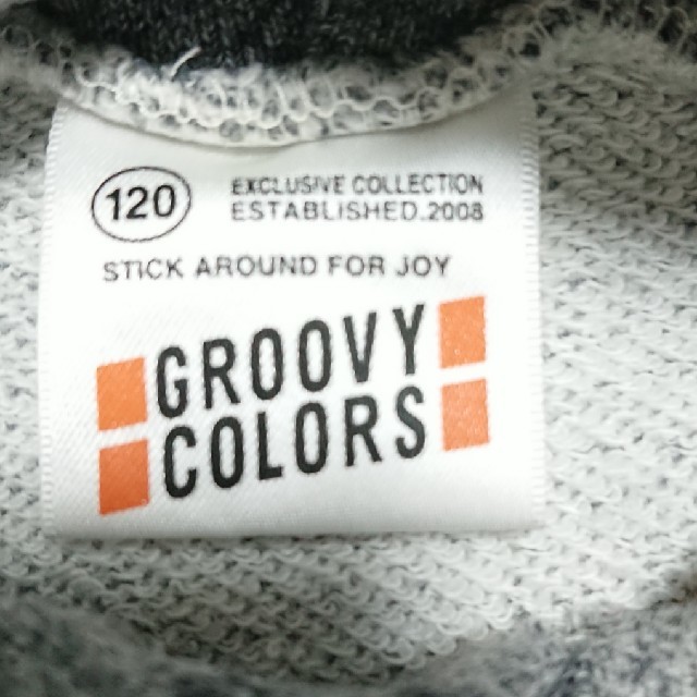 Groovy Colors(グルービーカラーズ)の美品☆groovy colours☆パーカー キッズ/ベビー/マタニティのキッズ服男の子用(90cm~)(Tシャツ/カットソー)の商品写真