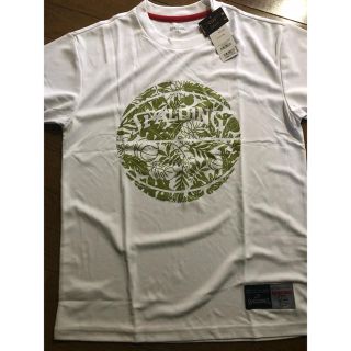 スポルディング(SPALDING)の値下げ！未使用品  スポルディング 半袖 Tシャツ 白 メンズＭ(バスケットボール)