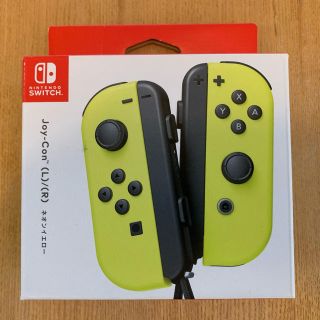 ニンテンドースイッチ(Nintendo Switch)のスイッチ ジョイコン ネオンイエロー (その他)