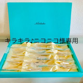 ノリタケ(Noritake)のNoritake 六角棒スプーンフォークSET(食器)