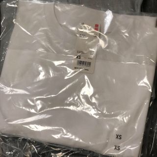 ユニクロ(UNIQLO)のUNIQLO クロップドクルーネックT(Tシャツ(半袖/袖なし))