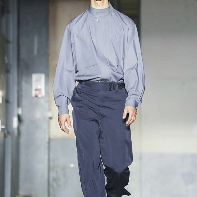 LEMAIRE 18ss コットンジップアップブルゾン シャツジャケット