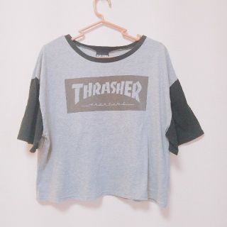 スラッシャー(THRASHER)のTHRASHER*ラグランゆるTシャツ*送料込(Tシャツ(半袖/袖なし))