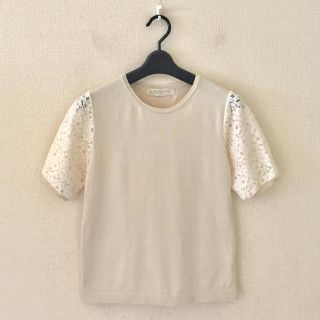 ビューティアンドユースユナイテッドアローズ(BEAUTY&YOUTH UNITED ARROWS)のビューティ&ユース♡カットレースニット(ニット/セーター)