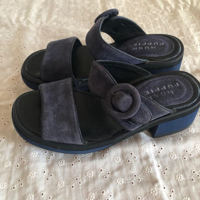 Grimoire(グリモワール)のitimi購入 ブルーのサンダル レディースの靴/シューズ(サンダル)の商品写真
