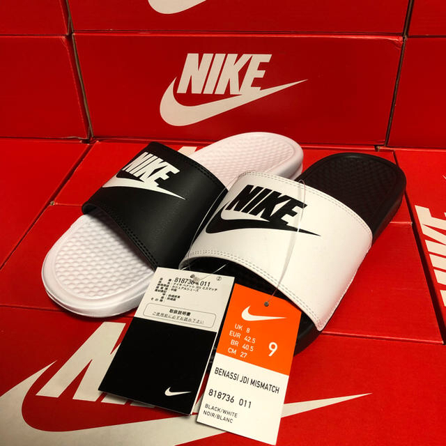 NIKE(ナイキ)のNIKE BENASSI MISMATCH ミスマッチ ナイキ ベナッシ メンズの靴/シューズ(サンダル)の商品写真