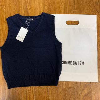 コムサイズム(COMME CA ISM)のコムサイズム＊濃紺ベスト(ニット)