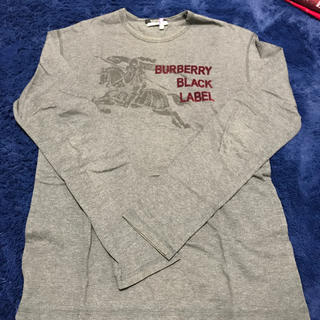 バーバリーブラックレーベル(BURBERRY BLACK LABEL)の【美品】BURBERRY BLACK LABEL 長袖シャツ(Tシャツ/カットソー(七分/長袖))