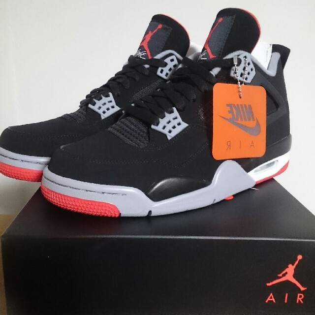 メンズ27cm Nike air Jordan 4 retro bred