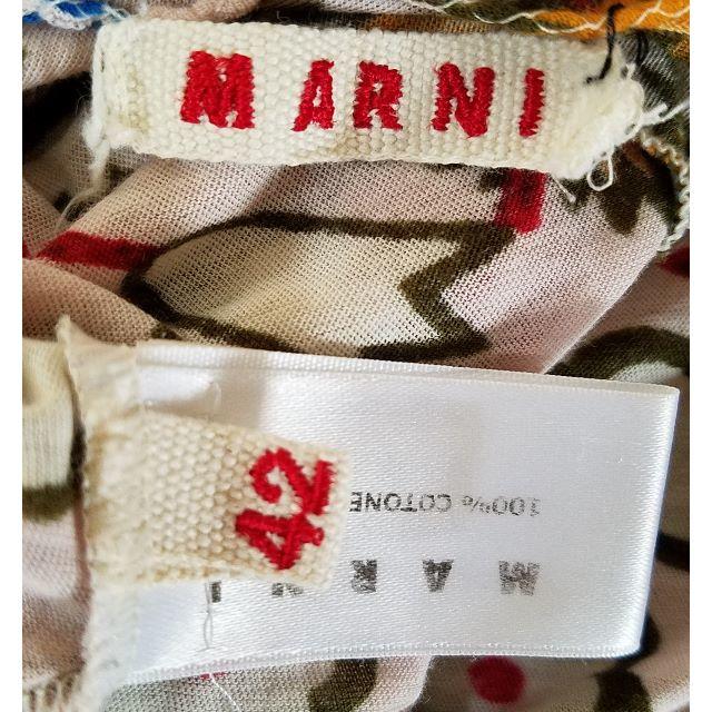 Marni(マルニ)の【MARNI】 花柄　長袖カットソー 　サイズ：42 L  レディースのトップス(カットソー(長袖/七分))の商品写真