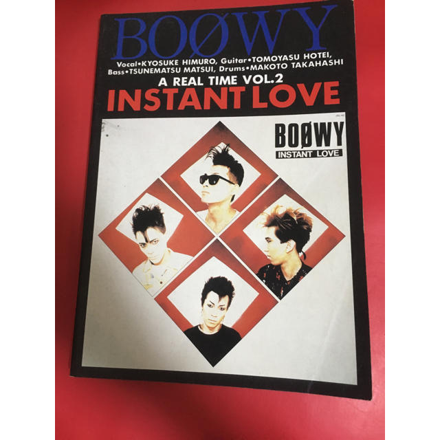 BOOWY バンドスコア INSTANT LOVE 楽器のスコア/楽譜(ポピュラー)の商品写真