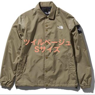 ザノースフェイス(THE NORTH FACE)のTHE NORTHFACE コーチジャケット ツイルベージュSサイズ(ナイロンジャケット)