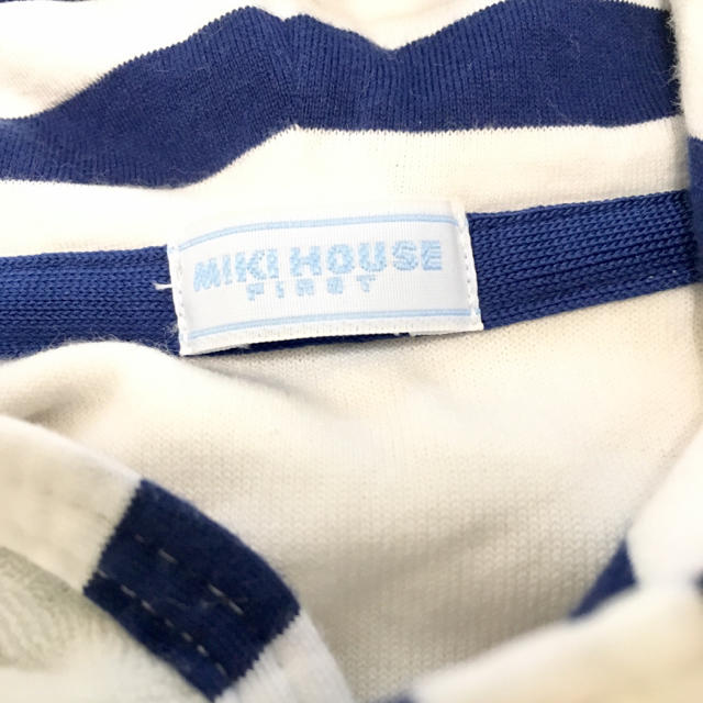 mikihouse(ミキハウス)のミキハウスファースト ポンチョ キッズ/ベビー/マタニティのベビー服(~85cm)(カーディガン/ボレロ)の商品写真