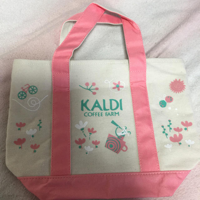 KALDI(カルディ)のカルディ春限定トートバッグポイントカードつき レディースのバッグ(トートバッグ)の商品写真