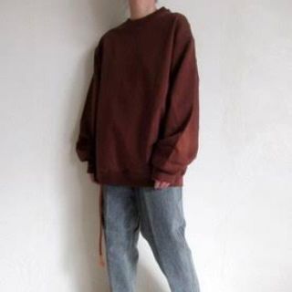 サンシー(SUNSEA)のESSAY 「TS-1 – SEIGNEVR SWEAT / camel 」(スウェット)