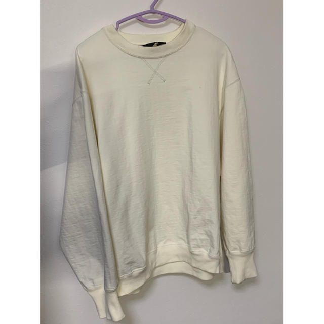 SUNSEA(サンシー)のESSAY 「TS-1 – SEIGNEVR SWEAT / white 」 メンズのトップス(スウェット)の商品写真