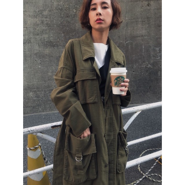 Ameri Vintage ARMY POCKET LONG COAT新品