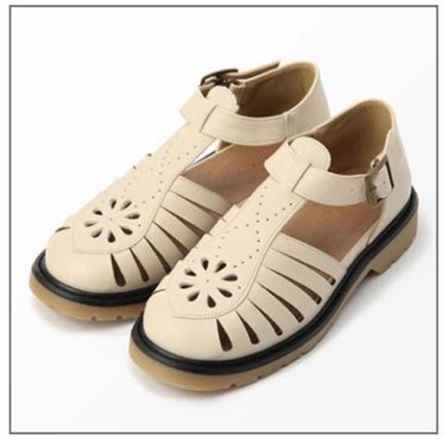 SM2(サマンサモスモス)のehka sopo カットワークサンダル レディースの靴/シューズ(サンダル)の商品写真