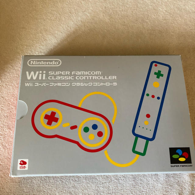 Wii(ウィー)の［美品］Wii スーパーファミコン クラシックコントローラ エンタメ/ホビーのゲームソフト/ゲーム機本体(家庭用ゲーム機本体)の商品写真