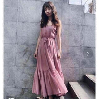 アメリヴィンテージ(Ameri VINTAGE)のback open summer dress(ロングワンピース/マキシワンピース)