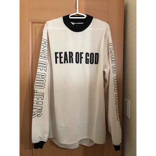 Tシャツ/カットソー(七分/長袖)fear of god  MESH MOTOCROSS JERSEY