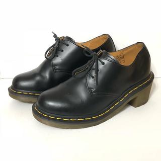 ドクターマーチン(Dr.Martens)のドクターマーチン　オデコ靴　UK4★レザーシューズ3EYEハイヒール(ローファー/革靴)