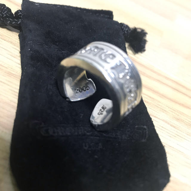 CHROME HEARTS(クロムハーツ) スクロールラベルリング/ラージ CHROME HEARTS(クロムハーツ) スクロールラベルリング/ラージ