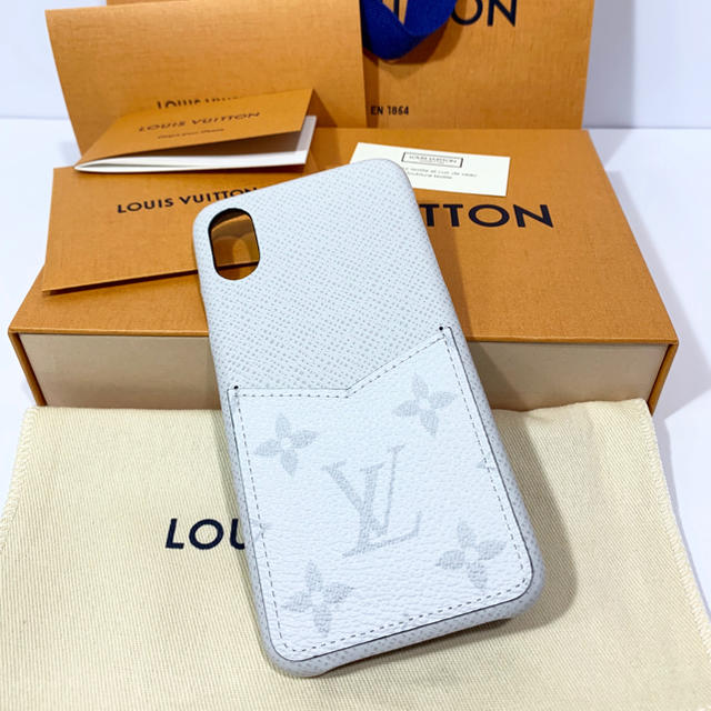 LOUIS VUITTON - 新品 ルイヴィトン iPhone スマホ ケース カバー モノグラム ホワイトの通販