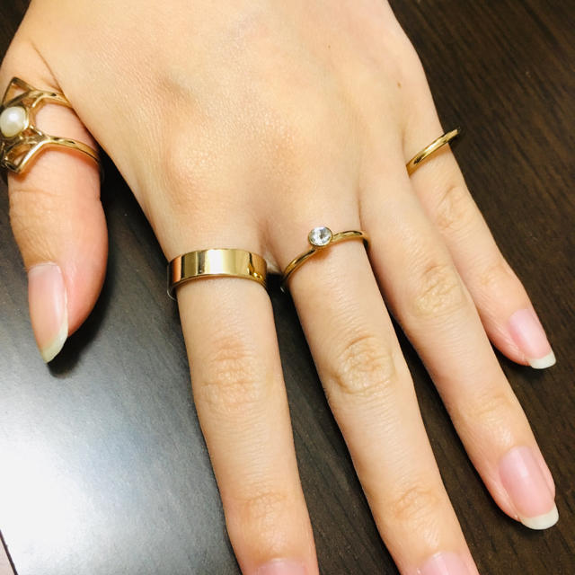 GRL(グレイル)のリング4点セット レディースのアクセサリー(リング(指輪))の商品写真