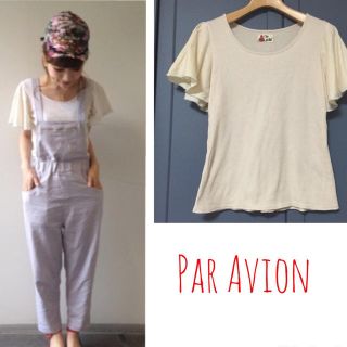 パラビオン(Par Avion)のParAvion♡袖フリルTシャツ(Tシャツ(半袖/袖なし))