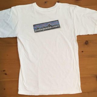 パタゴニア(patagonia)の【Patagonia】ロゴTシャツ　半袖　Sサイズ　(Tシャツ/カットソー(半袖/袖なし))