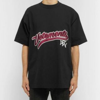 S VETEMENTS ベースボール Tee Tシャツ 登坂 岩田 着用-