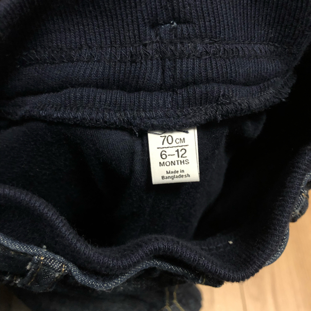 babyGAP(ベビーギャップ)の【値引】BABY GAP デニムパンツ 70 キッズ/ベビー/マタニティのベビー服(~85cm)(パンツ)の商品写真