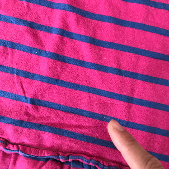 Ralph Lauren(ラルフローレン)のラルフローレン ボーダー ワンピース キッズ/ベビー/マタニティのベビー服(~85cm)(ワンピース)の商品写真