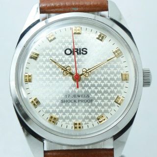 オリス(ORIS)のオリス  ホワイト ダイヤル 機械式腕時計(腕時計(アナログ))