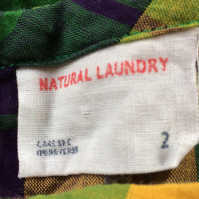 NATURAL LAUNDRY(ナチュラルランドリー)のnatural landly チュニック レディースのトップス(チュニック)の商品写真