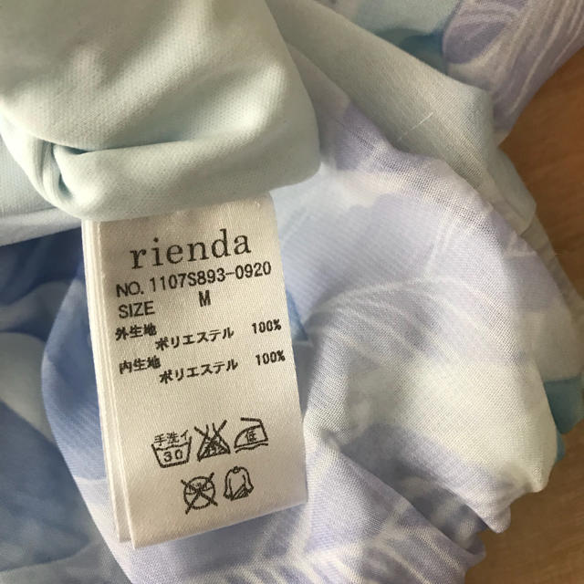 rienda(リエンダ)のrienda  ワンピース レディースのワンピース(ミニワンピース)の商品写真