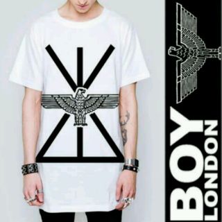 boylondon★Tシャツ　ロング★(Tシャツ/カットソー(半袖/袖なし))